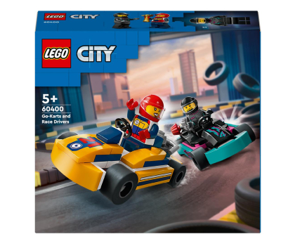 Klocki LEGO® LEGO City 60400 Gokarty i kierowcy wyścigowi